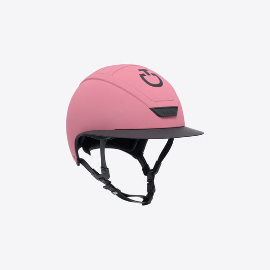 CASCO CAVALLERIA TOSCANA DA EQUITAZIONE A TESA LARGA ROSA FW2024